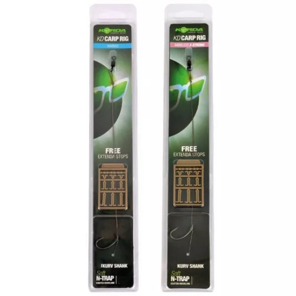Korda N-Trap KD Rig Size 4 Kurv B 30lb - gotowy przypon karpiowy