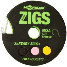   Korda Ready Zigs 12 (360cm) méret 10- előkötött bojlis ZIG horogelőke
