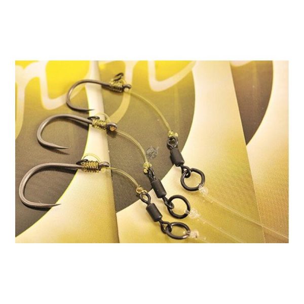 Korda Hinge Rig size 8 Choddy Barbless MT 25lb-IQ2 20lb - gotowy haczyk karpiowy