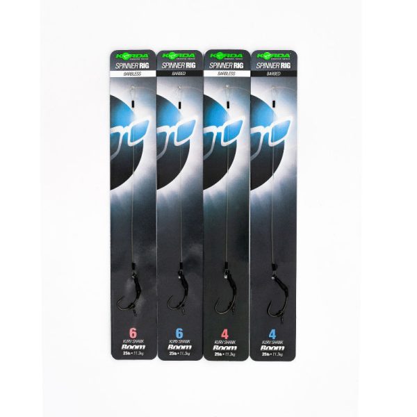 Korda Spinner Rig Kurv 4 7 Boom - - haczyk karpiowy typu spinner