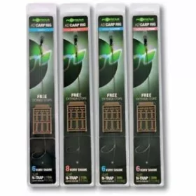   Korda N-Trap KD Rig Size 4 Kurv B 20lb - gotowy przypon karpiowy
