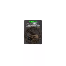 Korda Dark Matter Action Lead Clip Zestaw