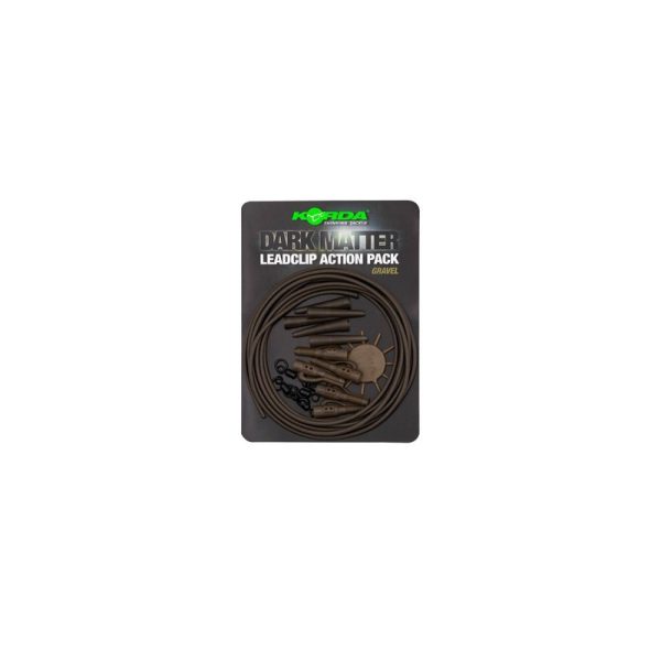 Korda Dark Matter Action Lead Clip Zestaw