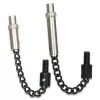 Korda Black Stainless Chain with Adaptor Short