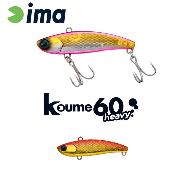 Ima Koume Vibration 60 Heavy 6cm 17gr 108 Akakin OG Wobler
