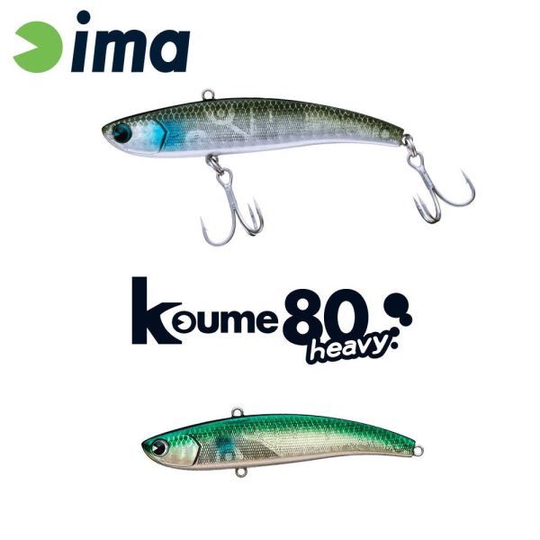 Ima Koume Vibration 80 Heavy 8cm 20gr 120 Gold Mullet Wobler