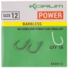 Korum Xpert Power - Barbless (size 12) haczyk do feedera