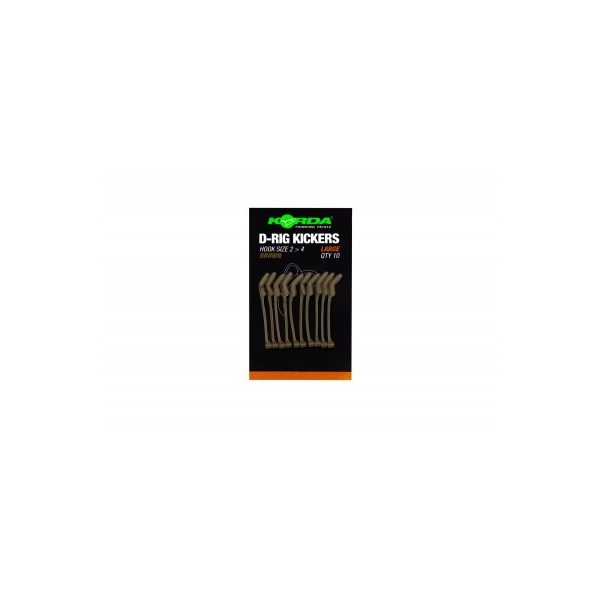 Korda Kickers D Rig Brown L Hook Aligner