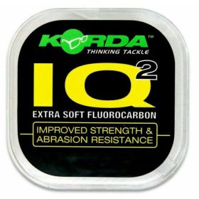   Korda IQ Extra Soft Fluorocarbon Hooklink 20lb - przypon karpiowy z fluorocarbonu