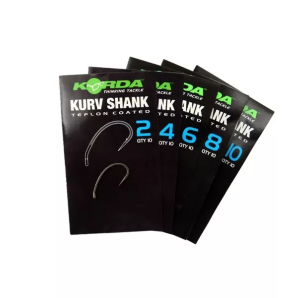 Korda Kurv Shank Size 04 - haczyk, haczyk karpiowy