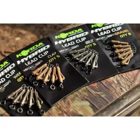   Korda Lead Clip Action Pack - Weed - zestaw klipsów ołowianych