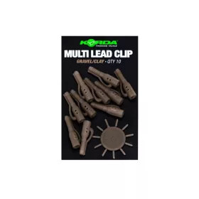   Korda Lead Clip Pin Gravel/Clay Multi Lead Clip Olověná spona 10ks