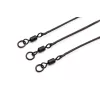 Korda Kable Leadcore Leader Ring Swivel Weed Zestaw Karpiowy 50cm 3 szt.