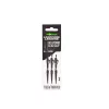 Korda Kable Leadcore Leader Hybrid Lead Clip QC Swivel Weed Zestaw Karpiowy 50cm 3 szt.