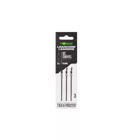   Korda Kable Leadcore Leader QC Swivel Weed Zestaw Karpiowy 50cm 3 szt.