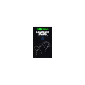   Korda Longshank Beaked 6 Z Oczkiem, Zadziorowy Haczyk Karpiowy 10 szt.