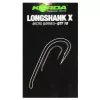 Korda Long Shank X Rozmiar 10 - haczyk karpiowy