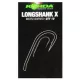 Korda Long Shank X Rozmiar 10 - haczyk karpiowy