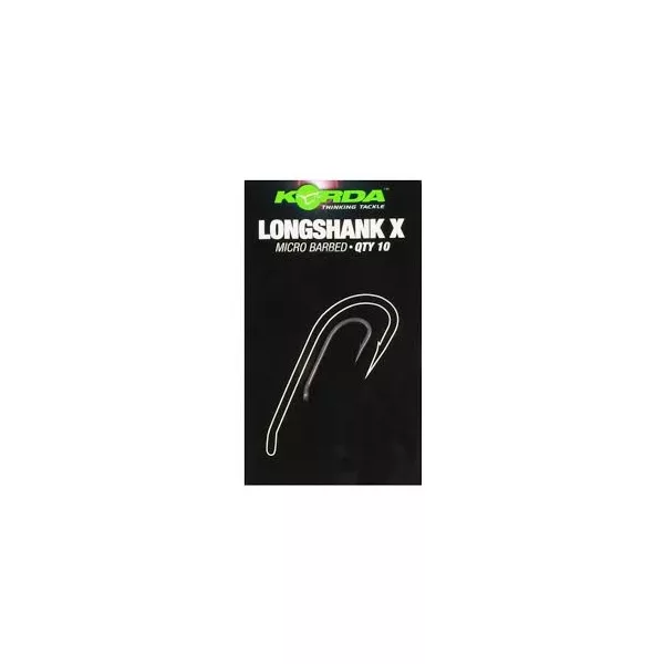 Korda Long Shank X Rozmiar 12 - haczyk karpiowy