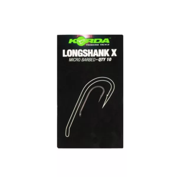 Korda Long Shank X Rozmiar 02 - haczyk karpiowy
