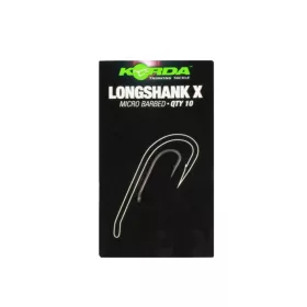 Korda Long Shank X Rozmiar 04 - haczyk karpiowy