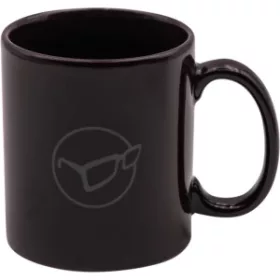   Korda - Mug Glasses Logo Olive - kubek z logo okularów w kolorze oliwkowym