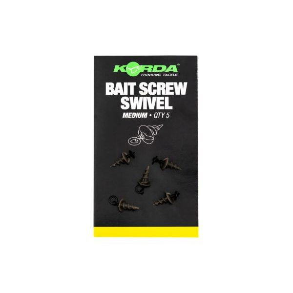 Korda Micro Ring Swivel Bait Screw Medium (5szt)