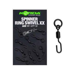 Korda Spinner Ring Swivel XX 11 Forgókapocs 10db
