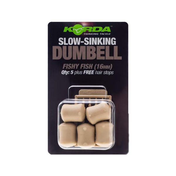 Korda Slow Sinking Dumbell Banoffee Imitacja przynęty 16mm 5szt.
