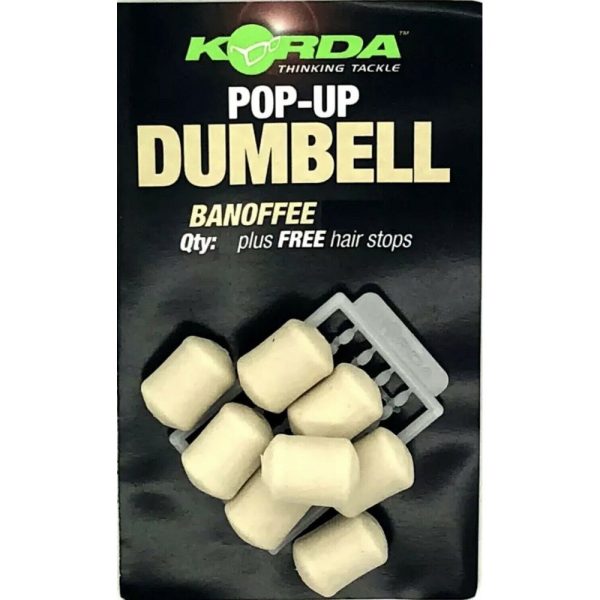 Korda Pop-up Dumbell Banoffee (8mm) - 10 db - csali imitáció