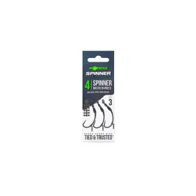   Korda Spinner Hook Sections 4-pętlowy, z zadziorem haczyk karpiowy 3 szt.