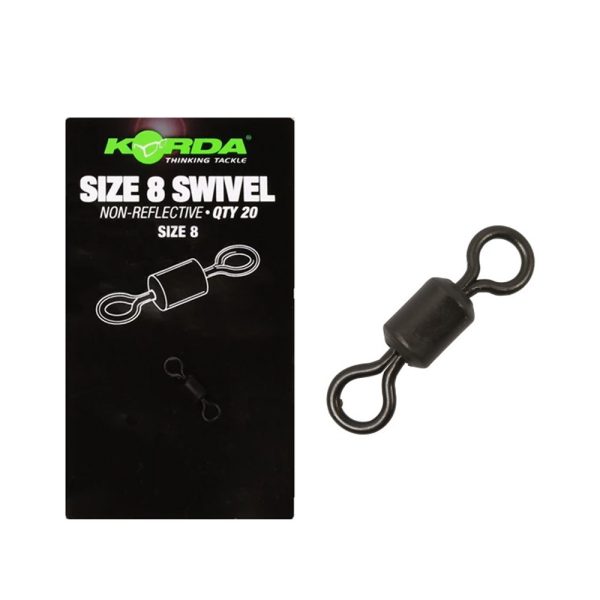 Korda Swivels Size 8 Krętlik 20 szt.