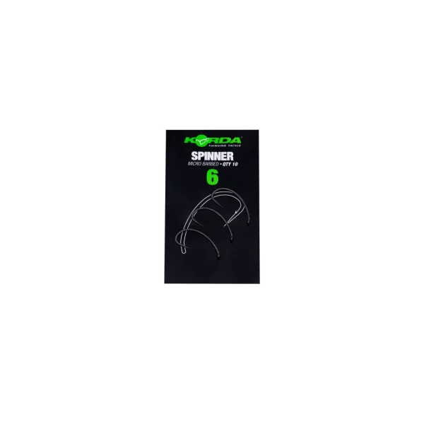 Korda Spinner Hook Size 6 Micro Barbed Haczyk Micro Zadziorowy