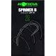 Korda Spinner B Hook 2 Hak karpiowy bezzadziorowy z oczkiem 10 szt.