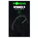 Korda Spinner B 5-pętlowy, z zadziorem haczyk karpiowy 10 szt.