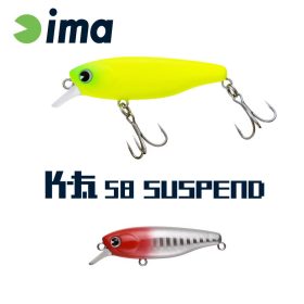 Ima K-Fat 58 Suspend 5,8cm 8gr 001 Red Head Wobler