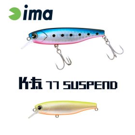 Ima K-Fat 77 Suspend 7,7cm 12gr 002 Chart Back Pearl Wobler