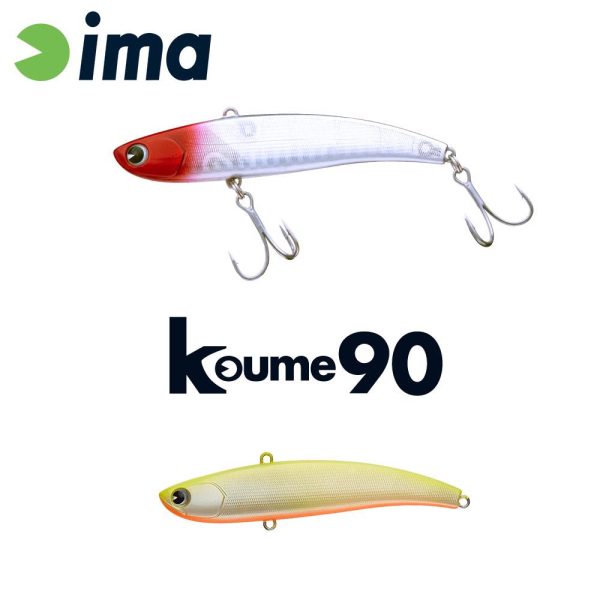 Ima Koume Vibration 90 9cm 20gr 102 Chart Back Pearl Wobler