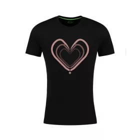 Korda Black Womens Love T-Shirt Damska Koszulka Wędkarska M