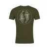 Korda Dark Olive Womens Mandala T-Shirt Damska Koszulka XS
