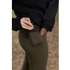 Korda Dark Olive Womens Leggings Damskie Spodnie Termiczne XS