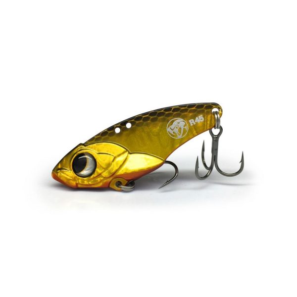 LUREFANS R45 - Merülő 10g/45mm, 10-es Fekete és Arany színkód Lemezes műcsali