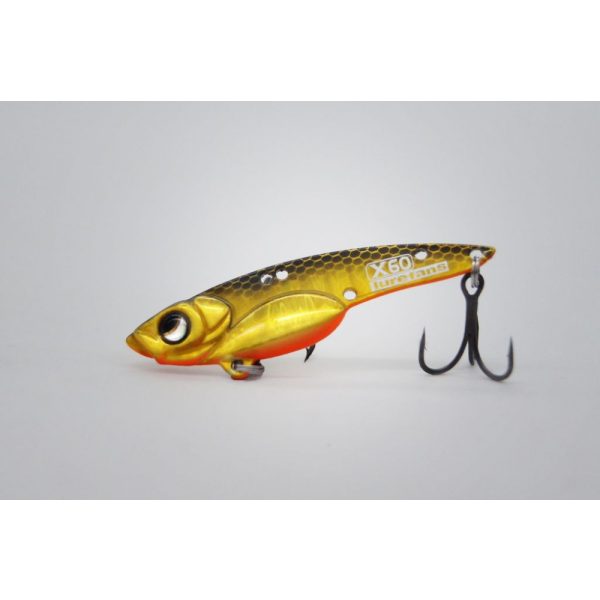 LUREFANS X60 - Tonący 13,5g/60mm, kod koloru 10 Black & Gold Bladed sztuczna przynęta