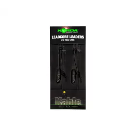   Korda Leadcore Heli Safe Weed 1,00m Gotowy Zestaw Leadcore 2szt