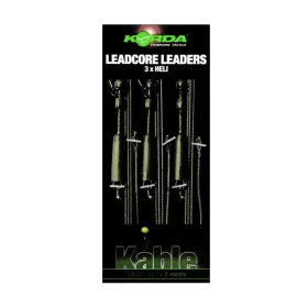   Korda Leadcore Heli Chwast/Szlam Wstępnie zawiązany Zestaw Karpiowy 3szt