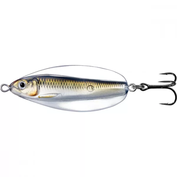 Livetarget Vibráló Csillogó Kanál Ezüst/Bronz 11gr 5,5cm Támolygó Villantó