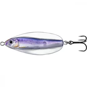   Livetarget Vibráló Csillogó Kanál Ezüst/Ibolya 11gr 5,5cm Támolygó Villantó