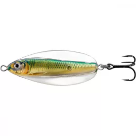   Livetarget Erratic Shiner Spoon Złoty/Zielony 14gr 6cm Błystka wahadłowa