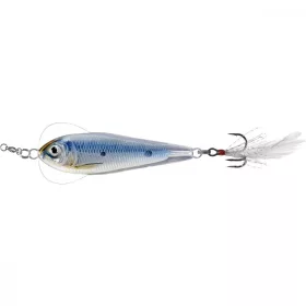   Livetarget Rezgő Sámpa Jigging Kanál Ezüst/Kék 11gr 5cm Támolygó Villantó