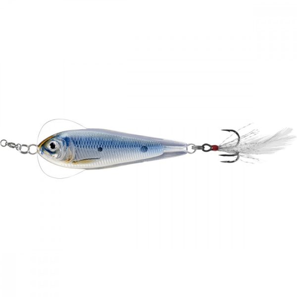 Livetarget Rezgő Sámpa Jigging Kanál Ezüst/Kék 11gr 5cm Támolygó Villantó